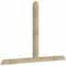 Ekena Millwork Portland Rough Sawn Timber Gable Bracket, Douglas Fir, 84"W x 56"H x 4"D x 4"F, 16/12 Pitch GBW084X56X0404POR00RDF - alternate 2